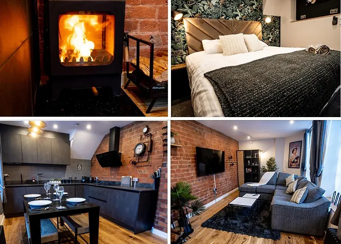 Vip - 2 Bedroom Grade 2 Luxury Industrial House With Log Burning Fire & Electric Blinds In The Heart Of The Jq